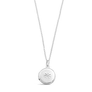 Sterling Silver Locket Necklace