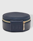 Jewellery Case - Small Round Sisco | Navy