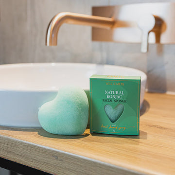 Natural Konjac Facial Sponge - Mint