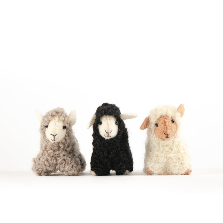 Hanging Felt Sheep Decoration