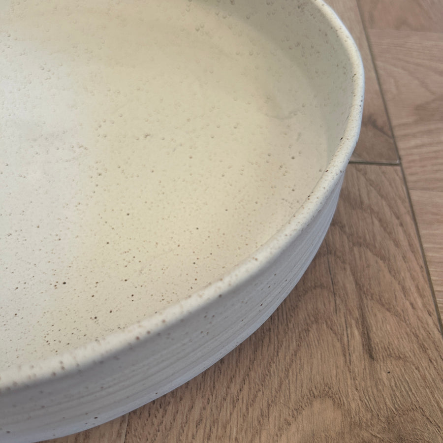 Vintage Platter - Sandy White | 30cm