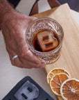 Ice Cube Tray - Letter B for Bourbon Drinkers