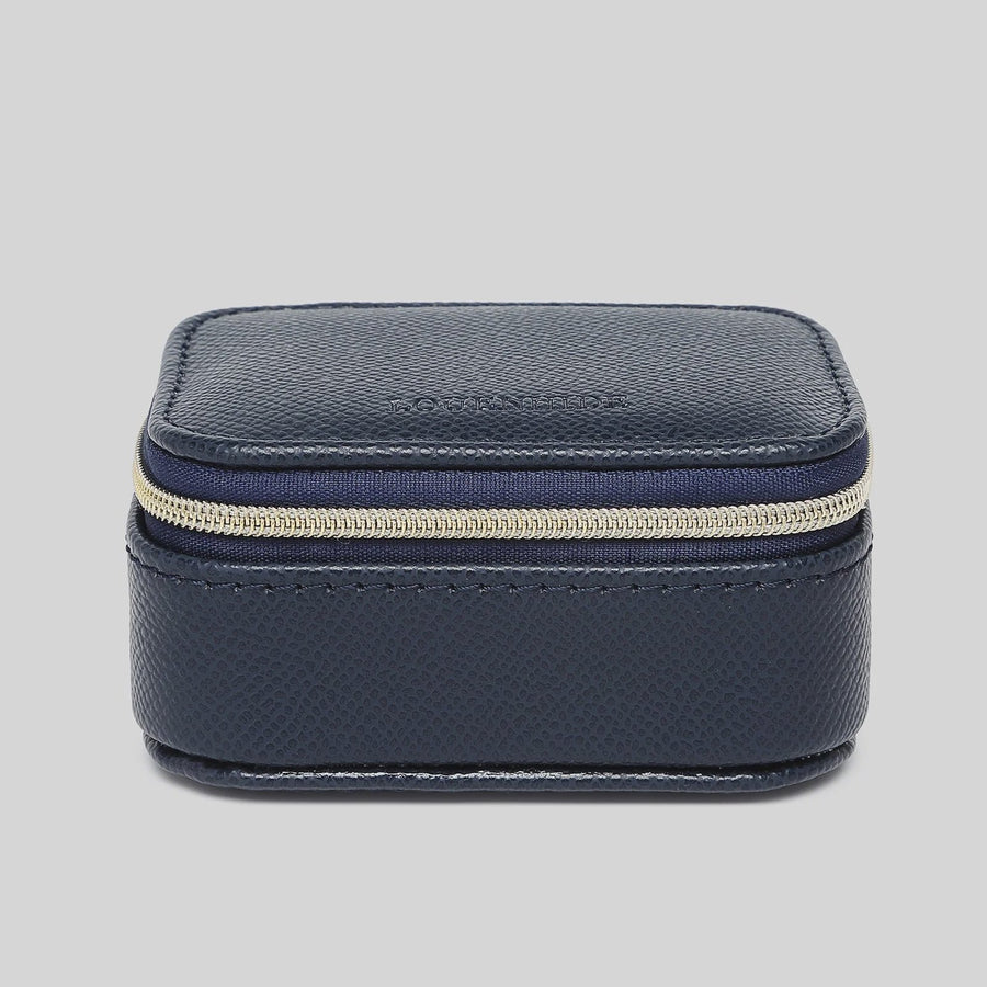 Louenhide navy suzie jewellery case