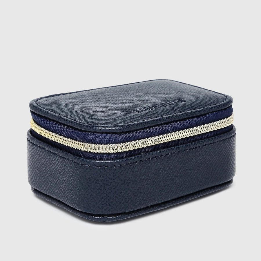 Louenhide navy suzie jewellery case