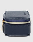 Louenhide navy suzie jewellery case