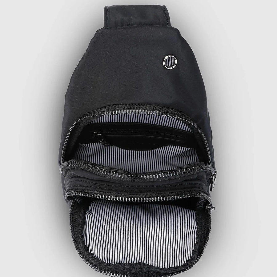 Boyd Nylon Sling Bag - Black