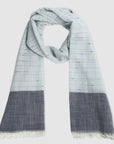 Twiggy Sarong Scarf in Denim by Louenhide