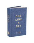 One Line A Day Memory Book - Denim