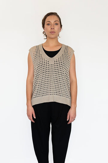 Antler Charlie Vest - Oat