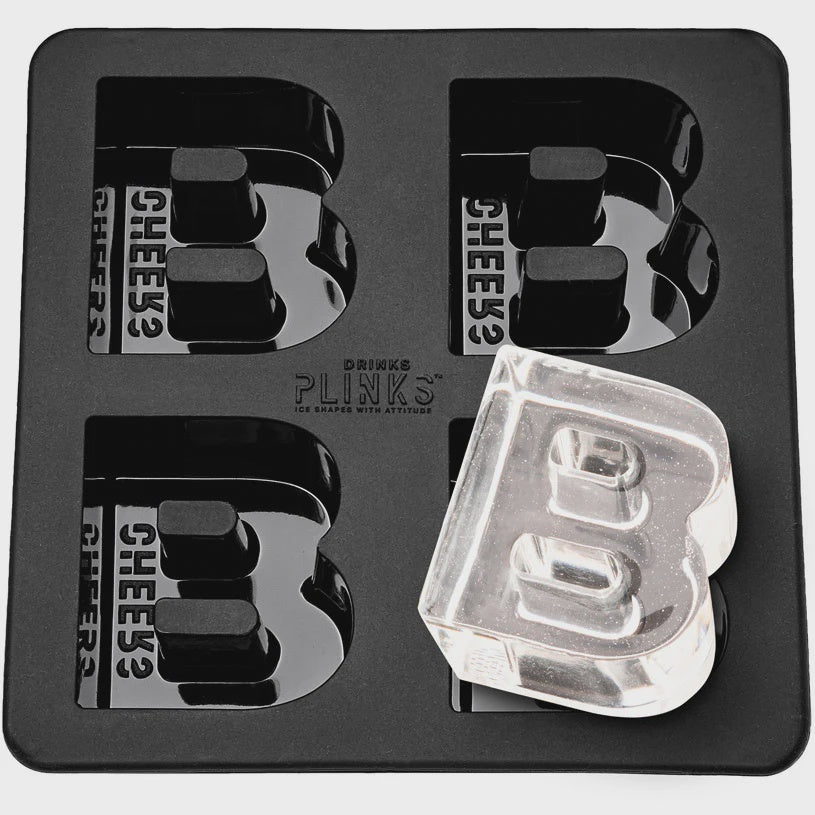 Ice Cube Tray - Letter B by Drinksplinks