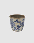 FRENCH COUNTRY BLUE FLORAL VASE
