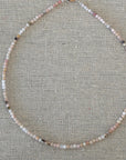 Bead Necklace - Blush Tones