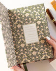 2025 Petite Linen Bound Planner - Chrysanthemum