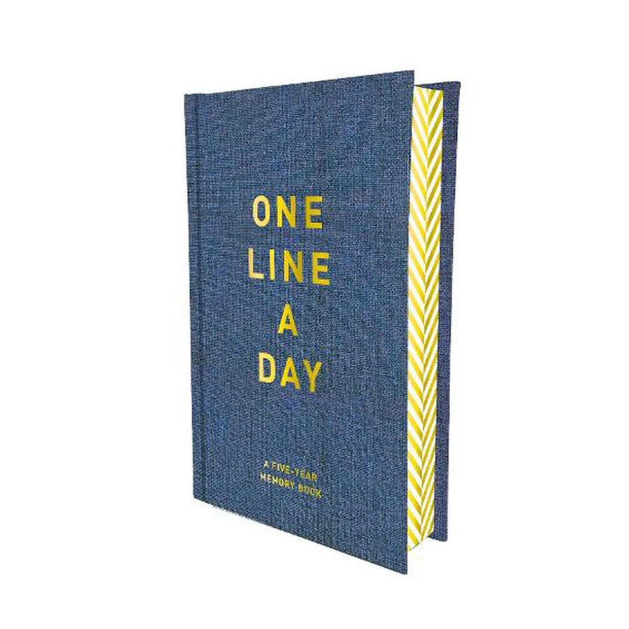 One Line A Day Memory Book - Denim 