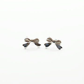 Sterling Silver  Earring - Bow | Chunky