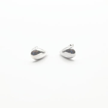 Sterling Silver Earring - Half Drop