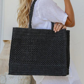 Crochet Bag - Black