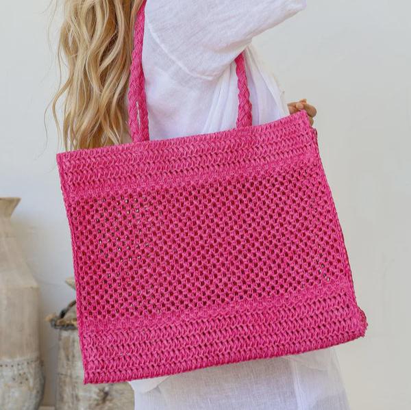 Crochet Bag Hot Pink