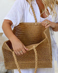 Crochet Bag - Tan