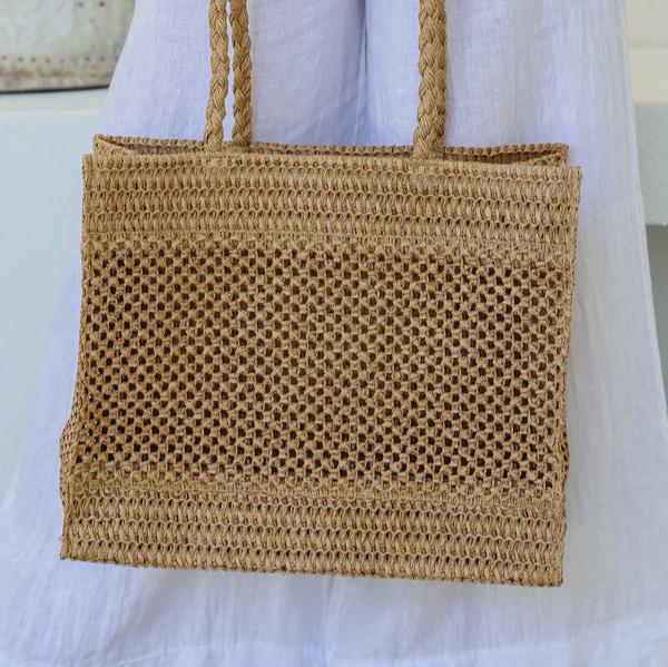 Crochet Bag - Tan