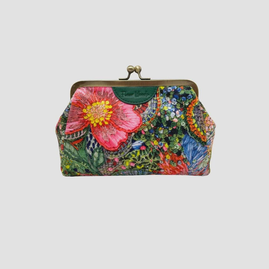 Fleur Woods Clutch - Small | Rose