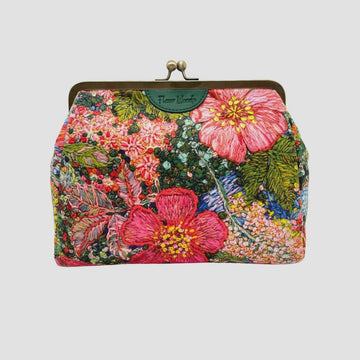 Fleur Woods Clutch - Large| Rose