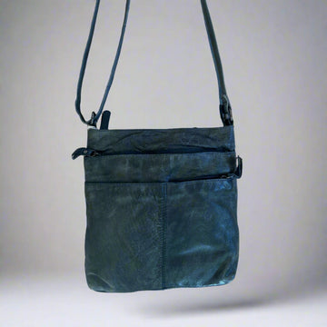 Leather Bag - Michelle Navy by Rugged Hide
