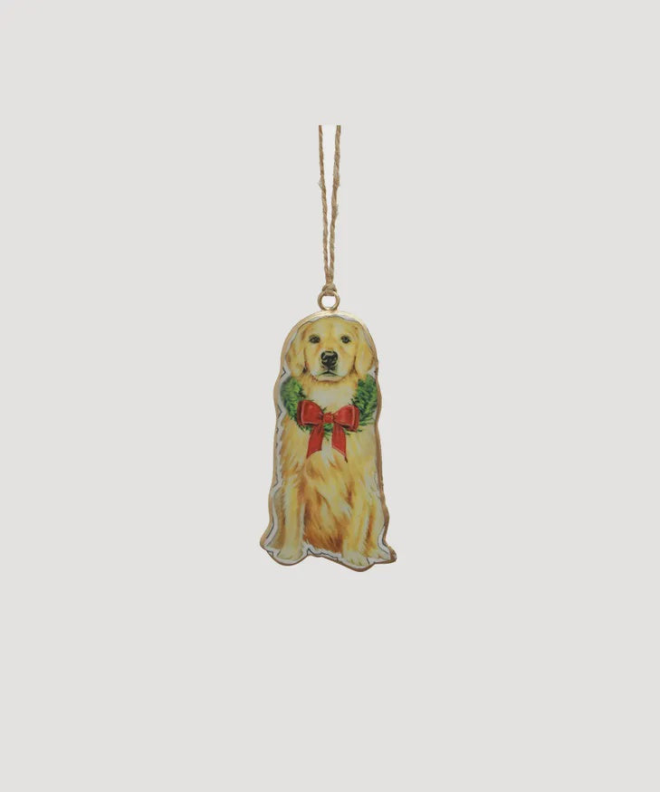 Christmas Decoration - Hanging Golden Retriever