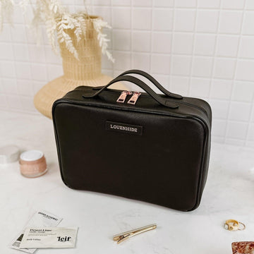 Georgie Toiletries Bag - Black