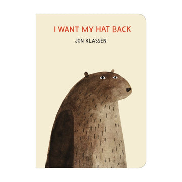 I Want My Hat Back Book