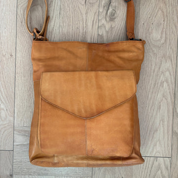 Leather Bag - Emily | Tan Rugged Hide