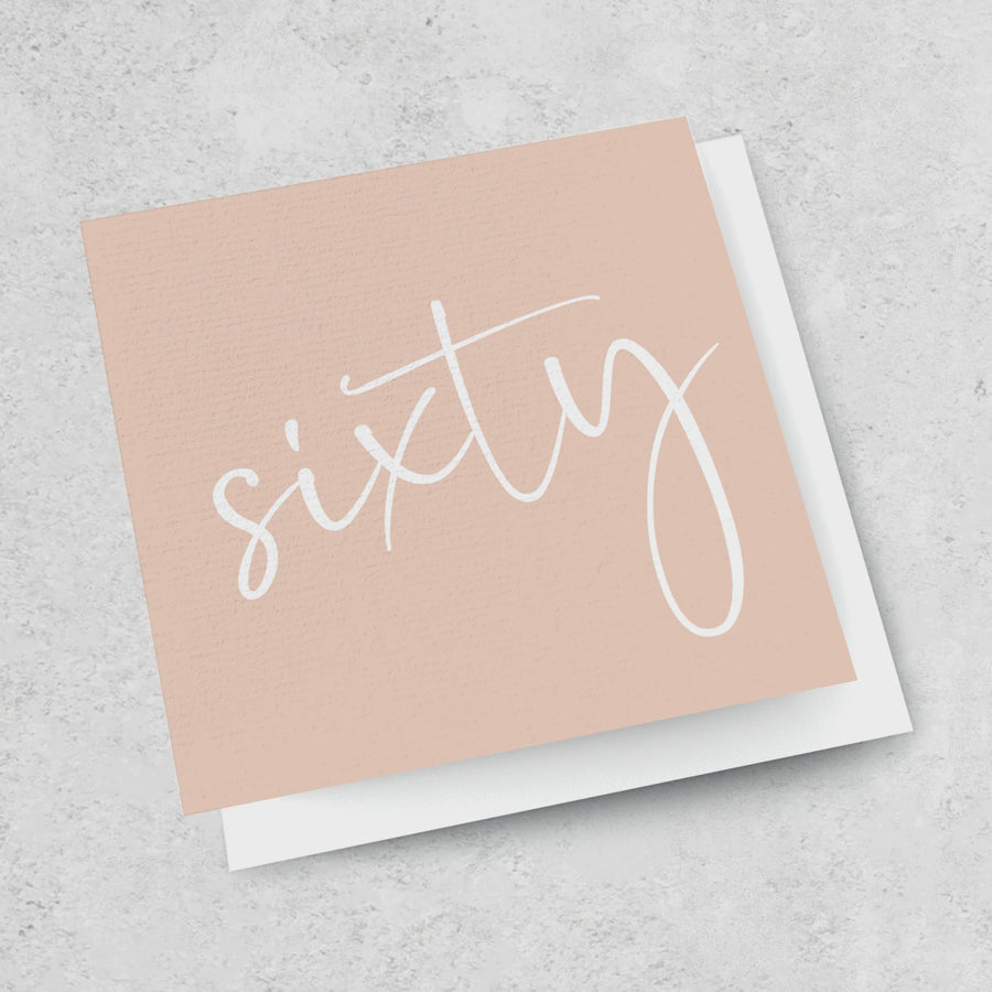 Ink Bomb Card - Luxe | Sixty