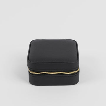 S+G Jewellery Case - Square | Black