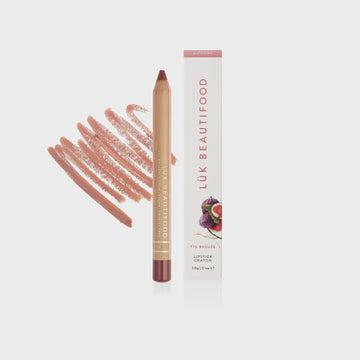 Luk Beautifood Natural Lipstick Crayon - Fig Brülee