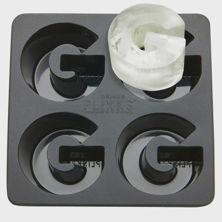 Ice Cube Tray - Letter G by Drinksplinks