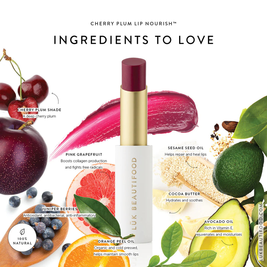 Luk Lip Nourish Cherry Plum