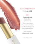 Luk Beautifood Lip Nourish - Tea Rose