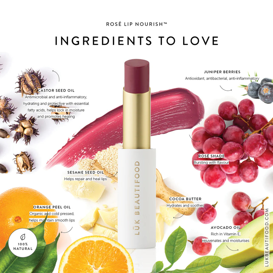 Luk Lip Nourish Rose