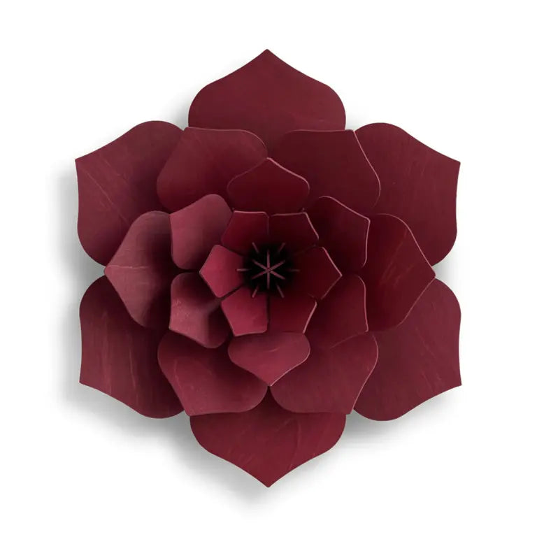 Lovi Decor Flower Dark Red