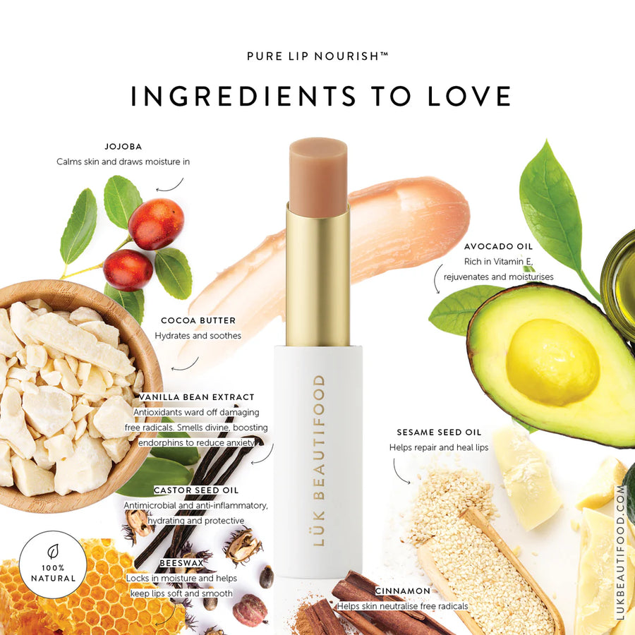 Luk Beautifood Lip Nourish - Pure