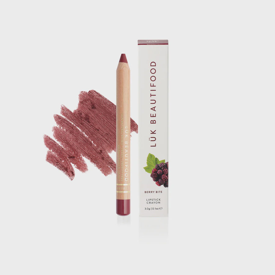 Luk Beautifood Natural Lipstick Crayon - Berry Bite