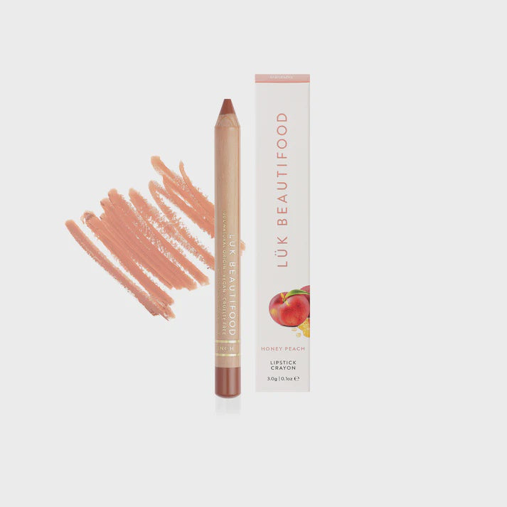 Luk Beautifood Natural Lipstick Crayon - Honey Peach