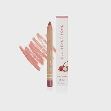 Luk Beautifood Natural Lipstick Crayon - Lychee Sorbet