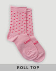 Lamington Womens Socks - Crew | Maggie (Roll Top)