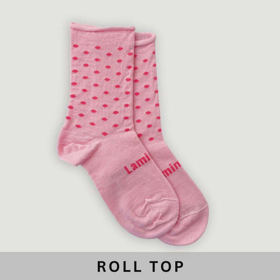 Lamington Womens Socks - Crew | Maggie (Roll Top)