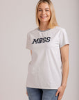 Moss Bee Tee Grey Marle