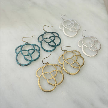 Earrings - Cam Multi Circles