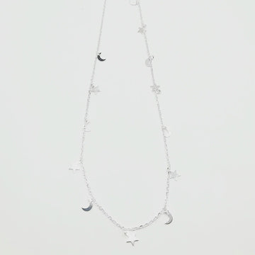 Stars and Moon Necklace