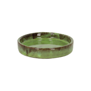 Flower Pot - Glazed Green