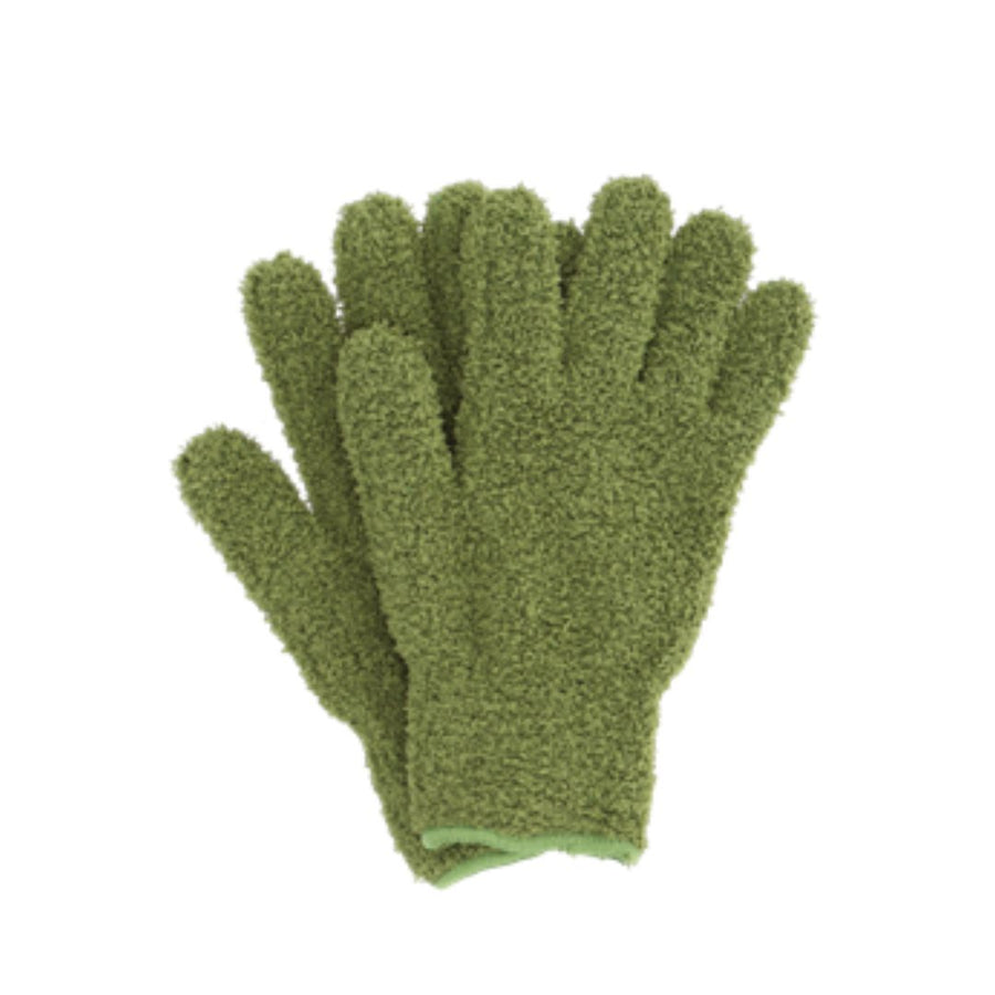 Plant Dust Gloves - Green